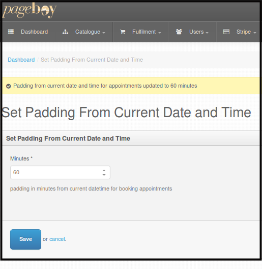 Time Padding